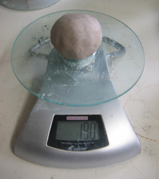 Steg 1 i fr�n lera till kopp