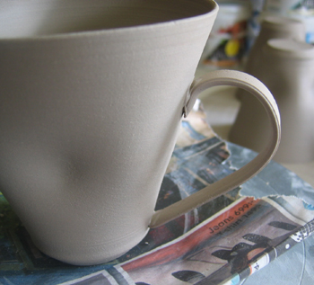 Steg 5 i fr�n lera till kopp