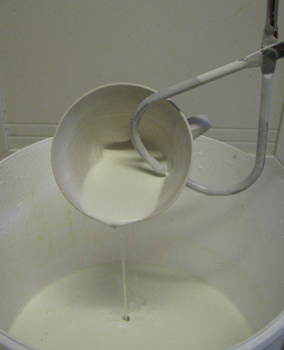 Steg 9 i fr�n lera till kopp